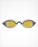 Brownlee Swim Goggle - White with Yellow Mirror Lens