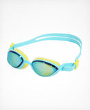 Pinnacle Air Seal Swim Goggle - Aqua/Fluo Yellow